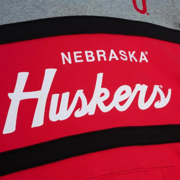 Hoodies and Sweatshirts Men Mitchell and Ness Head Coach Hoodie University Of Nebraska 8211 Lincoln Hoodies and Sweatshirts Men Mitchell and Ness Head Coach Hoodie University Of Nebraska 8211 Lincoln