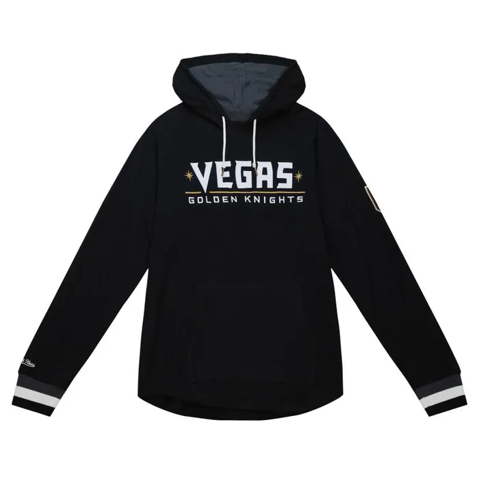 Hoodies and Sweatshirts Men Mitchell and Ness Legendary Slub Long Sleeve Hoodie Vegas Golden Knights Hoodies and Sweatshirts Men Mitchell and Ness Legendary Slub Long Sleeve Hoodie Vegas Golden Knights