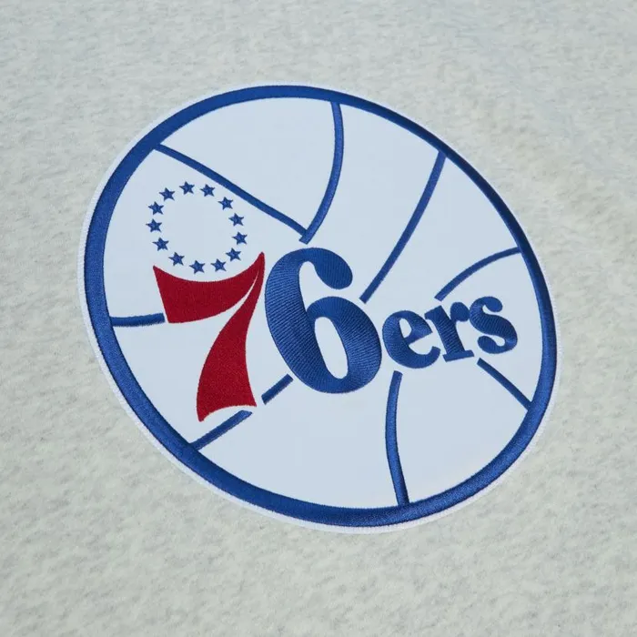 Hoodies and Sweatshirts Men Mitchell and Ness Playoff Win 20 Crew Vintage Philadelphia 76ers Hoodies and Sweatshirts Men Mitchell and Ness Playoff Win 20 Crew Vintage Philadelphia 76ers