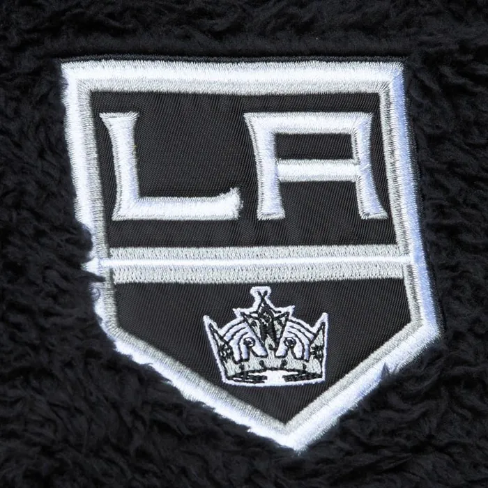 Hoodies and Sweatshirts Men Mitchell and Ness Polar Fleece 14 Zip Pullover Hoodie Current Logo Los Angeles Kings Hoodies and Sweatshirts Men Mitchell and Ness Polar Fleece 14 Zip Pullover Hoodie Current Logo Los Angeles Kings