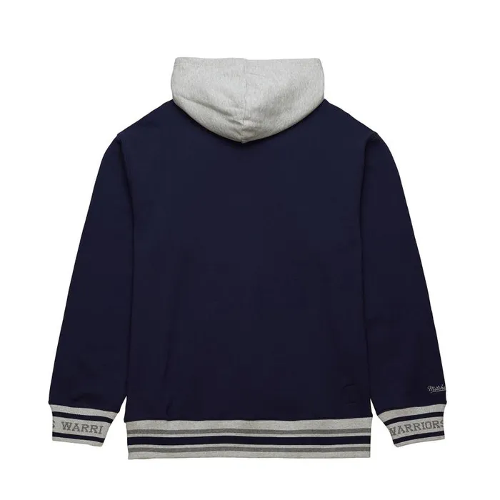 Hoodies and Sweatshirts Men Mitchell and Ness Premium Fleece Hoodie Vintage Logo Golden State Warriors Hoodies and Sweatshirts Men Mitchell and Ness Premium Fleece Hoodie Vintage Logo Golden State Warriors