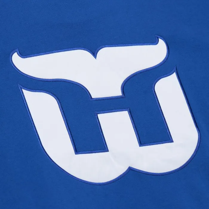 Hoodies and Sweatshirts Men Mitchell and Ness Satin Insert Fleece Crew Hartford Whalers Hoodies and Sweatshirts Men Mitchell and Ness Satin Insert Fleece Crew Hartford Whalers