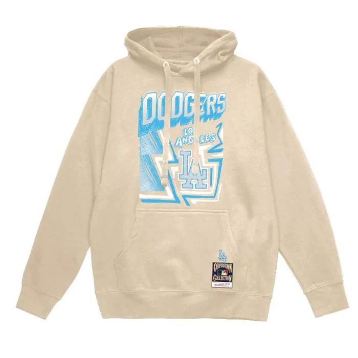 Hoodies and Sweatshirts Men Mitchell and Ness Sidewalk Sketch Hoodie Los Angeles Dodgers Hoodies and Sweatshirts Men Mitchell and Ness Sidewalk Sketch Hoodie Los Angeles Dodgers