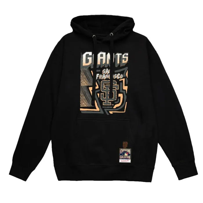 Hoodies and Sweatshirts Men Mitchell and Ness Sidewalk Sketch Hoodie San Francisco Giants Hoodies and Sweatshirts Men Mitchell and Ness Sidewalk Sketch Hoodie San Francisco Giants