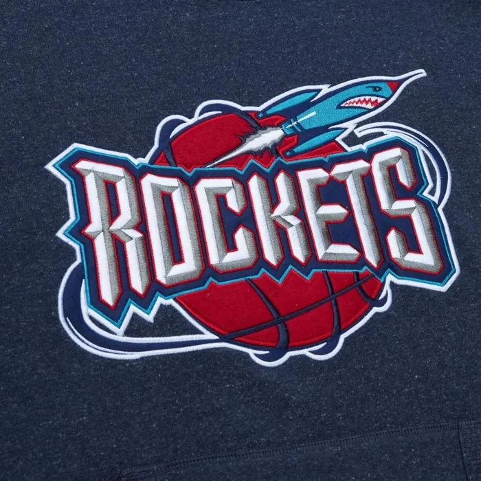 Hoodies and Sweatshirts Men Mitchell and Ness Snow Washed Fleece Hoodie Houston Rockets Hoodies and Sweatshirts Men Mitchell and Ness Snow Washed Fleece Hoodie Houston Rockets