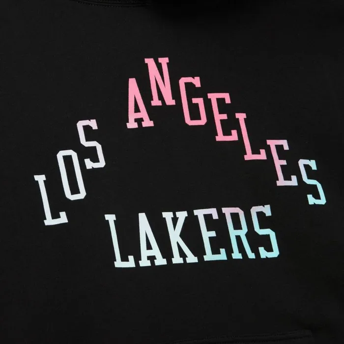 Hoodies and Sweatshirts Men Mitchell and Ness Stateside Pastel Hoodie Los Angeles Lakers Hoodies and Sweatshirts Men Mitchell and Ness Stateside Pastel Hoodie Los Angeles Lakers