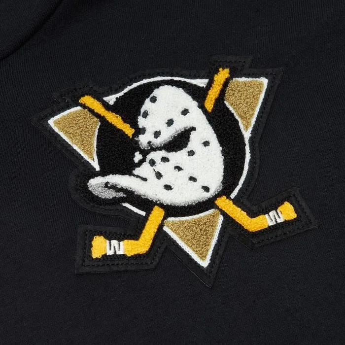 Hoodies and Sweatshirts Men Mitchell and Ness Team Legacy French Terry Hoodie Anaheim Ducks Hoodies and Sweatshirts Men Mitchell and Ness Team Legacy French Terry Hoodie Anaheim Ducks