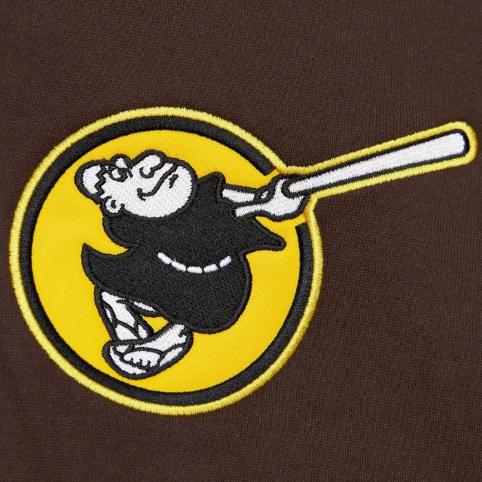 Hoodies and Sweatshirts Men Mitchell and Ness Team OG 20 Fleece Hoodie Current Logo San Diego Padres Hoodies and Sweatshirts Men Mitchell and Ness Team OG 20 Fleece Hoodie Current Logo San Diego Padres