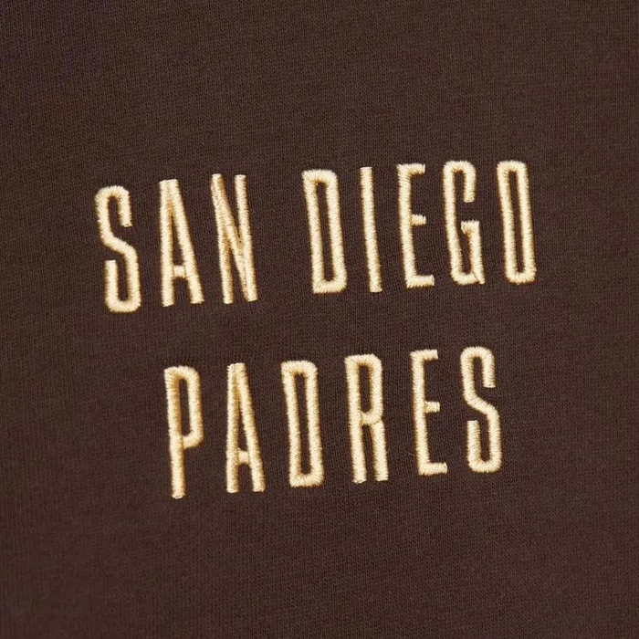 Hoodies and Sweatshirts Men Mitchell and Ness Team OG 20 Fleece Hoodie Current Logo San Diego Padres Hoodies and Sweatshirts Men Mitchell and Ness Team OG 20 Fleece Hoodie Current Logo San Diego Padres