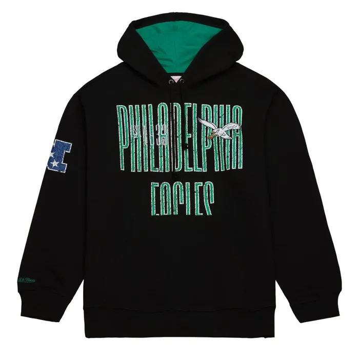 Hoodies and Sweatshirts Men Mitchell and Ness Team OG Fleece 20 Philadelphia Eagles