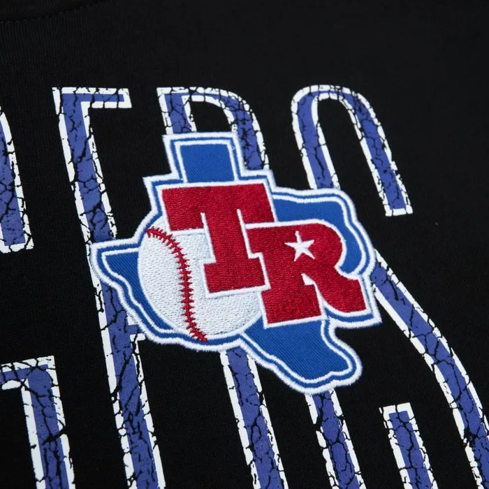 Hoodies and Sweatshirts Men Mitchell and Ness Team OG Fleece Hoodie Texas Rangers Hoodies and Sweatshirts Men Mitchell and Ness Team OG Fleece Hoodie Texas Rangers