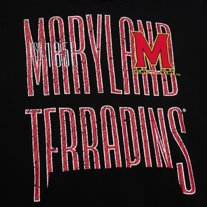 Hoodies and Sweatshirts Men Mitchell and Ness Team OG Fleece Hoodie University Of Maryland Hoodies and Sweatshirts Men Mitchell and Ness Team OG Fleece Hoodie University Of Maryland