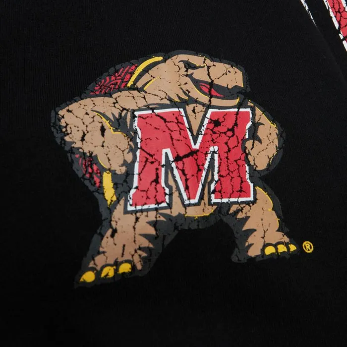 Hoodies and Sweatshirts Men Mitchell and Ness Team OG Fleece Hoodie University Of Maryland Hoodies and Sweatshirts Men Mitchell and Ness Team OG Fleece Hoodie University Of Maryland
