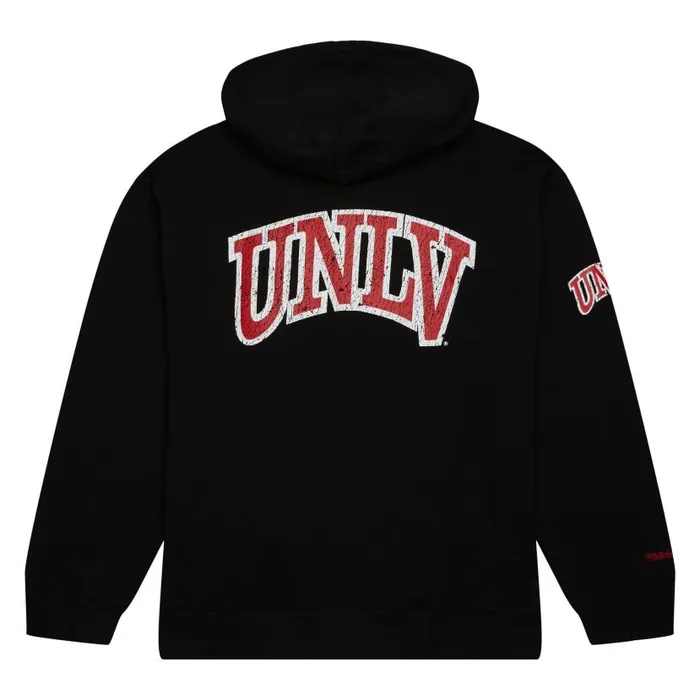 Hoodies and Sweatshirts Men Mitchell and Ness Team OG Fleece Hoodie UNLV Hoodies and Sweatshirts Men Mitchell and Ness Team OG Fleece Hoodie UNLV