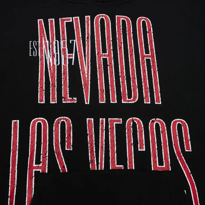 Hoodies and Sweatshirts Men Mitchell and Ness Team OG Fleece Hoodie UNLV Hoodies and Sweatshirts Men Mitchell and Ness Team OG Fleece Hoodie UNLV