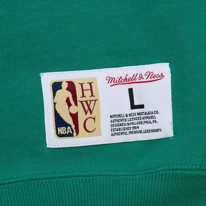 Hoodies and Sweatshirts Men Mitchell and Ness Tonal Logo Heavyweight Fleece Boston Celtics Hoodies and Sweatshirts Men Mitchell and Ness Tonal Logo Heavyweight Fleece Boston Celtics
