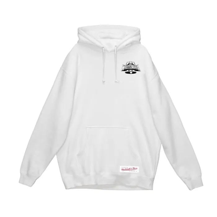 Hoodies and Sweatshirts Men Mitchell and Ness WMXL Photo Hoodie The Rock