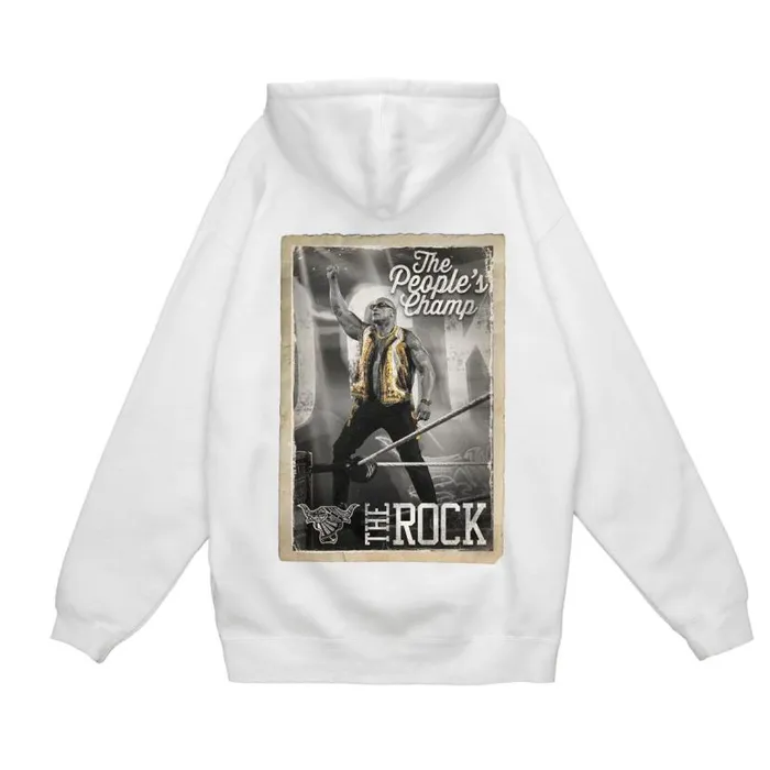 Hoodies and Sweatshirts Men Mitchell and Ness WMXL Photo Hoodie The Rock Hoodies and Sweatshirts Men Mitchell and Ness WMXL Photo Hoodie The Rock