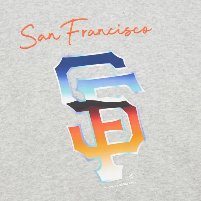 Hoodies and Sweatshirts Women Mitchell and Ness Women039s Stateside Pastel Logo Lightweight Crew San Francisco Giants Hoodies and Sweatshirts Women Mitchell and Ness Women039s Stateside Pastel Logo Lightweight Crew San Francisco Giants