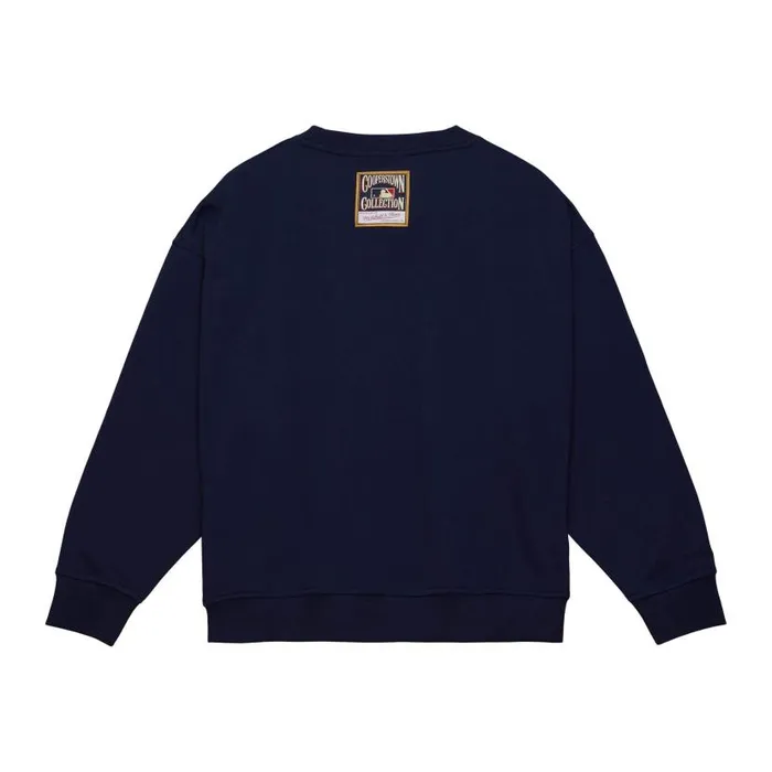 Hoodies and Sweatshirts Women Mitchell and Ness Womens Logo Lt Crew 20 Boston Red Sox