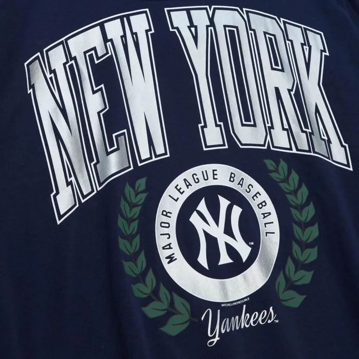 Hoodies and Sweatshirts Women Mitchell and Ness Womens Logo Lt Crew 20 New York Yankees Hoodies and Sweatshirts Women Mitchell and Ness Womens Logo Lt Crew 20 New York Yankees