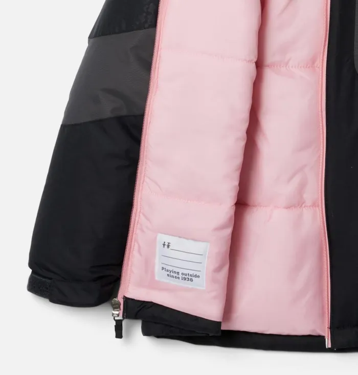 Horizon Ride II Jacket Black Black Posies Embossed Shark Kids Columbia Sportswear Jackets and Vests Horizon Ride II Jacket Black Black Posies Embossed Shark Kids Columbia Sportswear Jackets and Vests