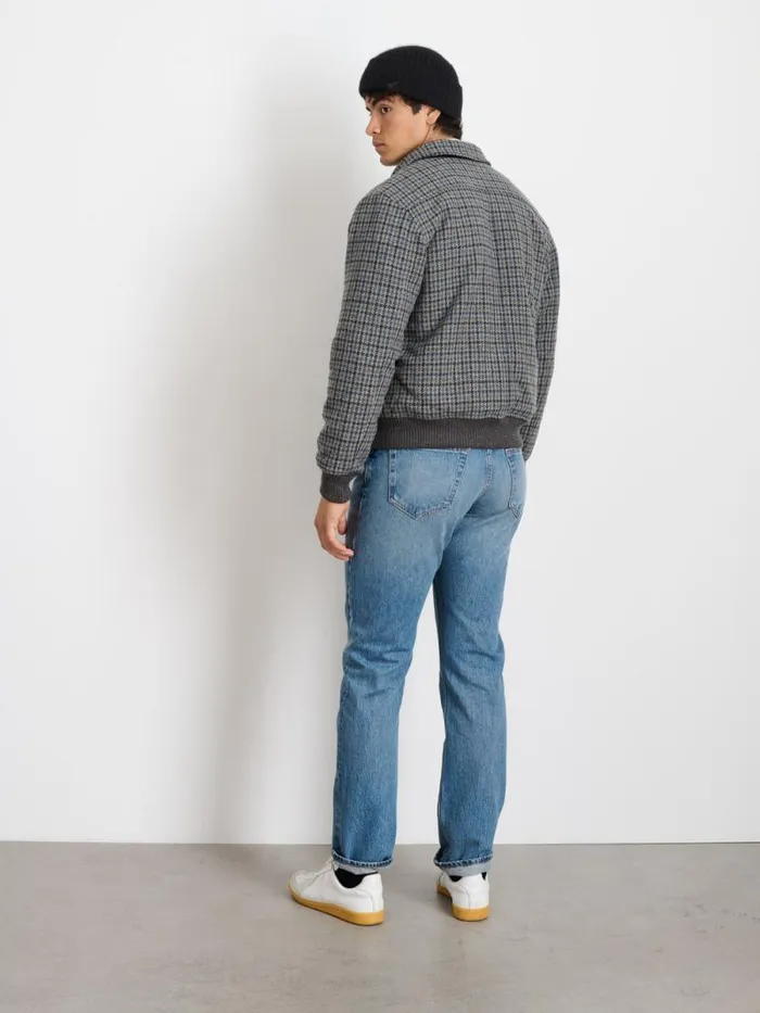 Houndstooth Bomber Men Alex Mill Jackets Coats