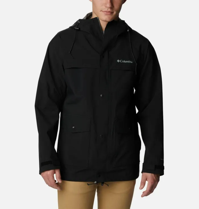 Ibex II Rain Shell Black Mens Columbia Sportswear Rain