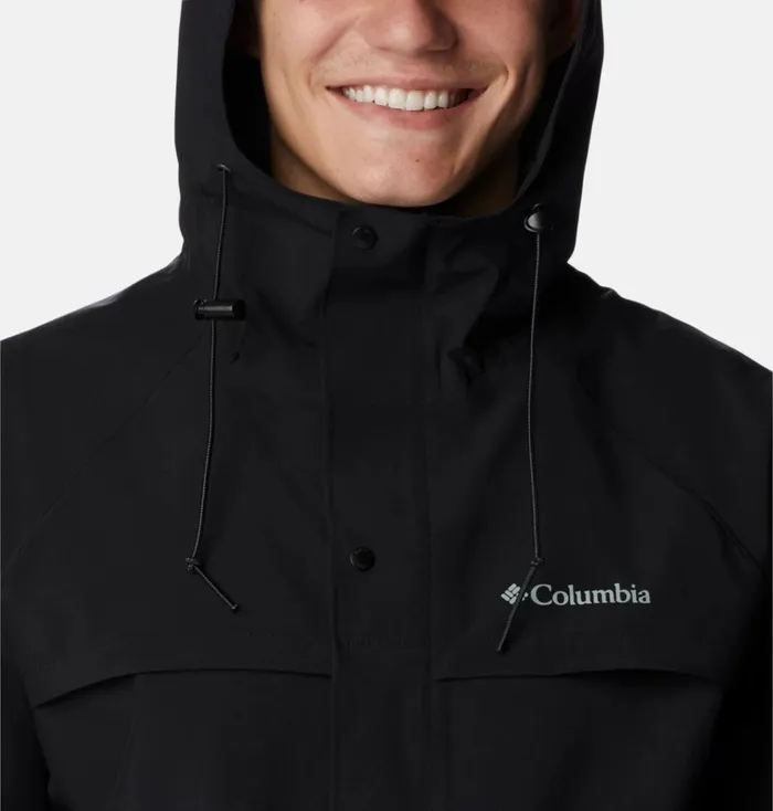 Ibex II Rain Shell Black Mens Columbia Sportswear Rain