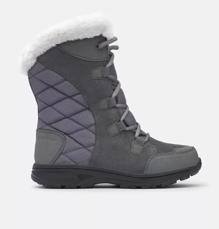 Ice Maiden II Boot 8211 Wide Shale Dark Raspberry Womens Columbia Sportswear Boots