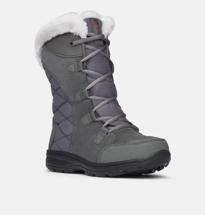 Ice Maiden II Boot 8211 Wide Shale Dark Raspberry Womens Columbia Sportswear Boots Ice Maiden II Boot 8211 Wide Shale Dark Raspberry Womens Columbia Sportswear Boots