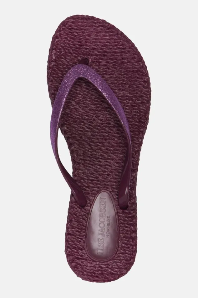 Ilse Jacobsen Flip Flops Flip Flop With Glitter Rubino 8211 Women Ilse Jacobsen Flip Flops Flip Flop With Glitter Rubino 8211 Women