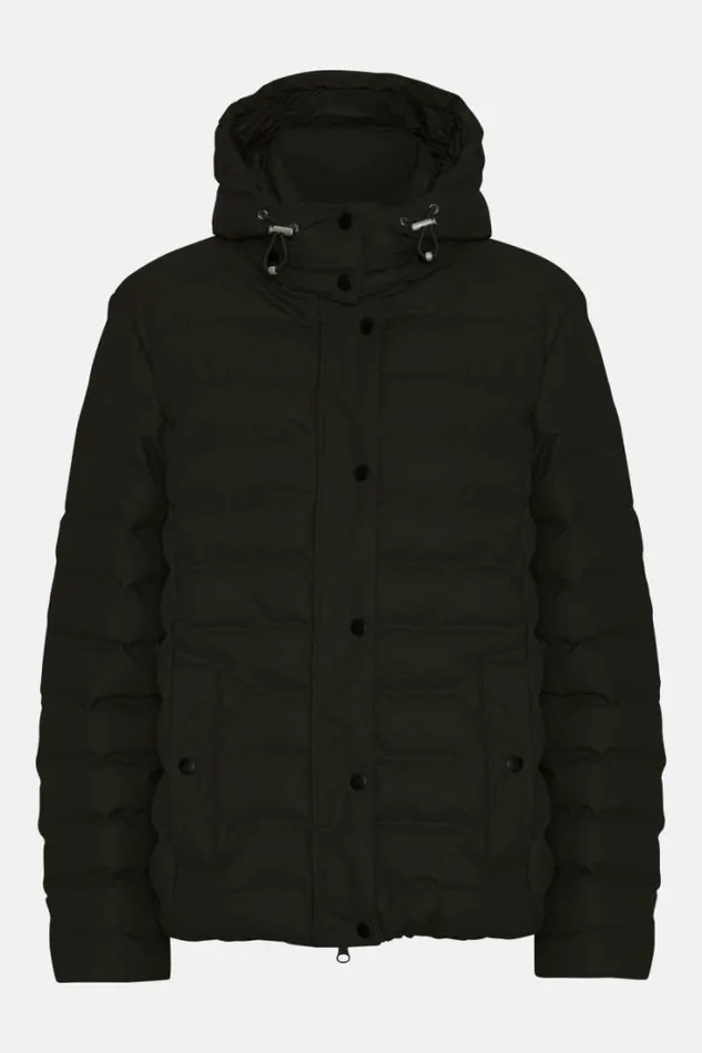 Ilse Jacobsen Padded Rain Jacket Black 8211 Women