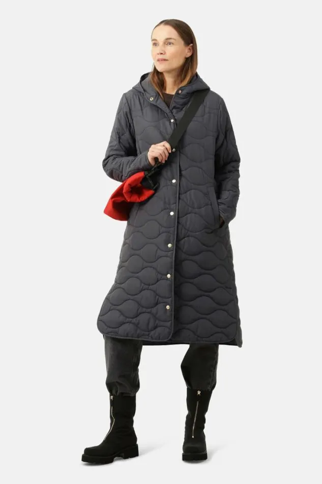 Ilse Jacobsen Quilt Coat Asphalt 8211 Women