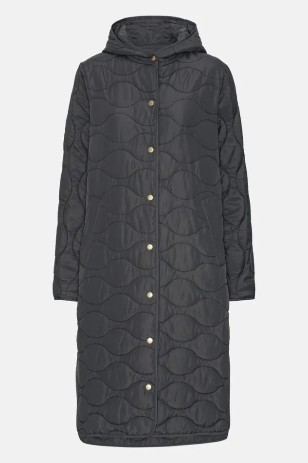 Ilse Jacobsen Quilt Coat Asphalt 8211 Women Ilse Jacobsen Quilt Coat Asphalt 8211 Women