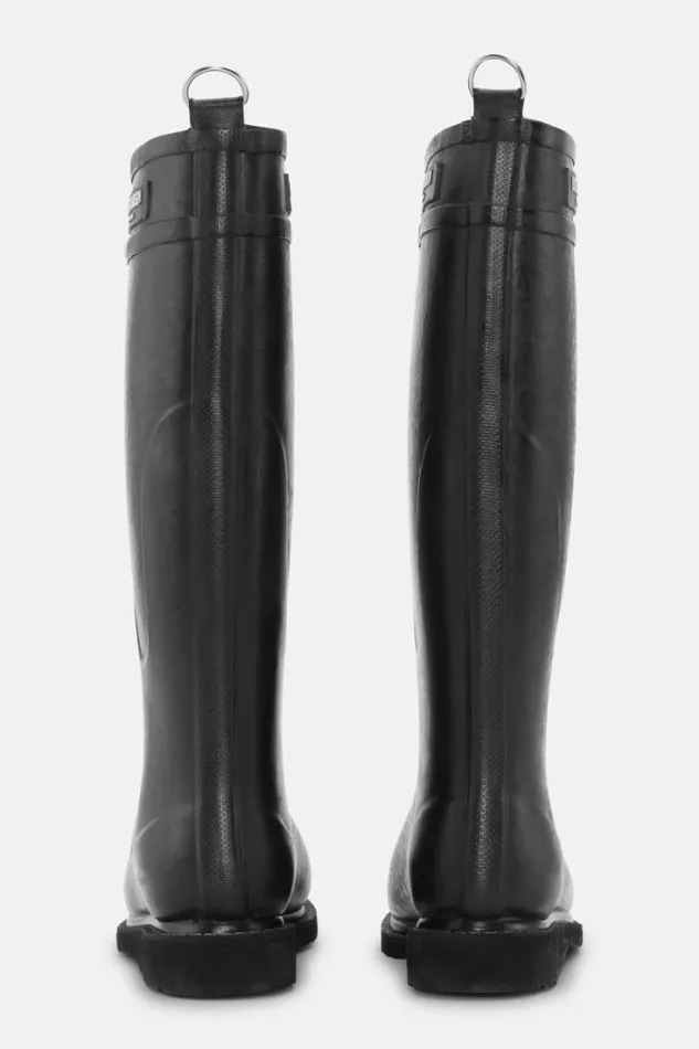 Ilse Jacobsen Rainboots Long Long Rubber Boots Black 8211 Women