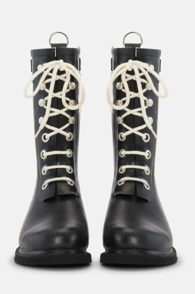 Ilse Jacobsen Rainboots Medium 34 Rubber Boots Black 8211 Women Ilse Jacobsen Rainboots Medium 34 Rubber Boots Black 8211 Women