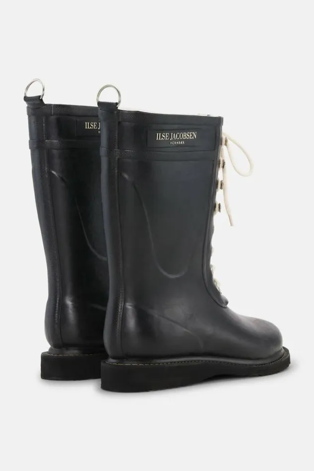 Ilse Jacobsen Rainboots Medium 34 Rubber Boots Black 8211 Women Ilse Jacobsen Rainboots Medium 34 Rubber Boots Black 8211 Women