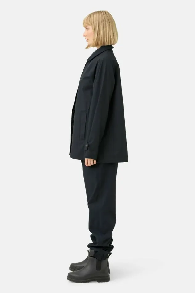 Ilse Jacobsen Raincoats Rain Jacket Dark Indigo 8211 Women Ilse Jacobsen Raincoats Rain Jacket Dark Indigo 8211 Women