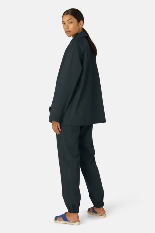 Ilse Jacobsen Raincoats Rain Jacket Dark Indigo 8211 Women Ilse Jacobsen Raincoats Rain Jacket Dark Indigo 8211 Women