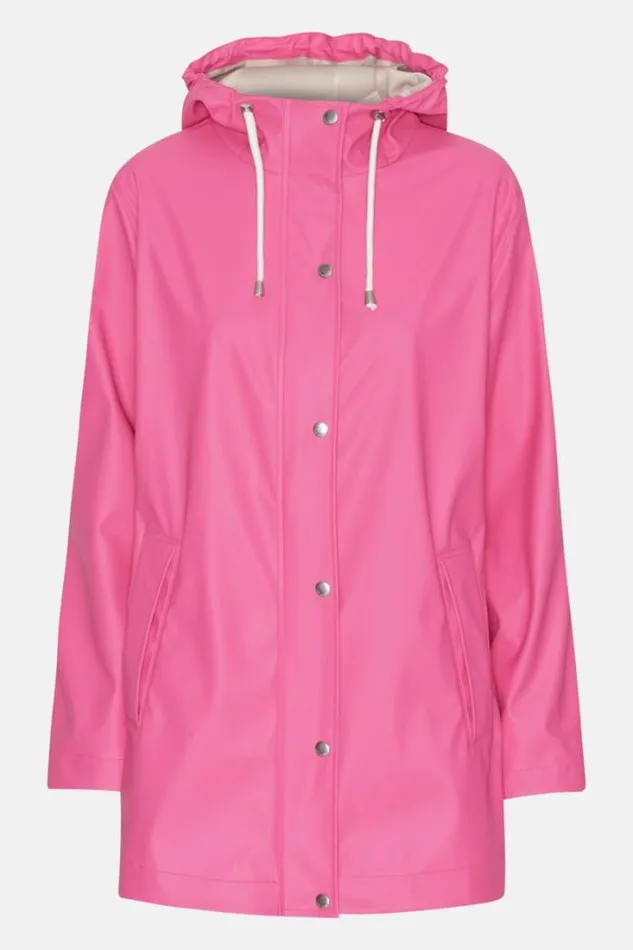 Ilse Jacobsen Raincoats Rain Jacket Magenta 8211 Women Ilse Jacobsen Raincoats Rain Jacket Magenta 8211 Women