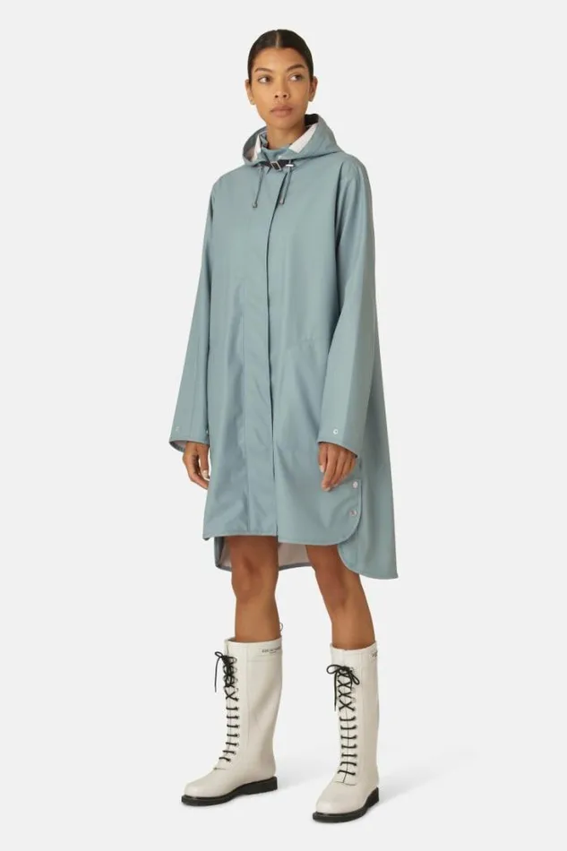 Ilse Jacobsen Raincoats Raincoat Blue Cloud 8211 Women