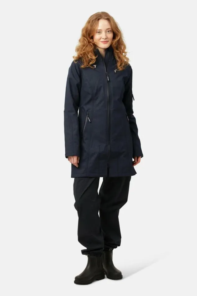 Ilse Jacobsen Raincoats Raincoat Dark Indigo 8211 Women