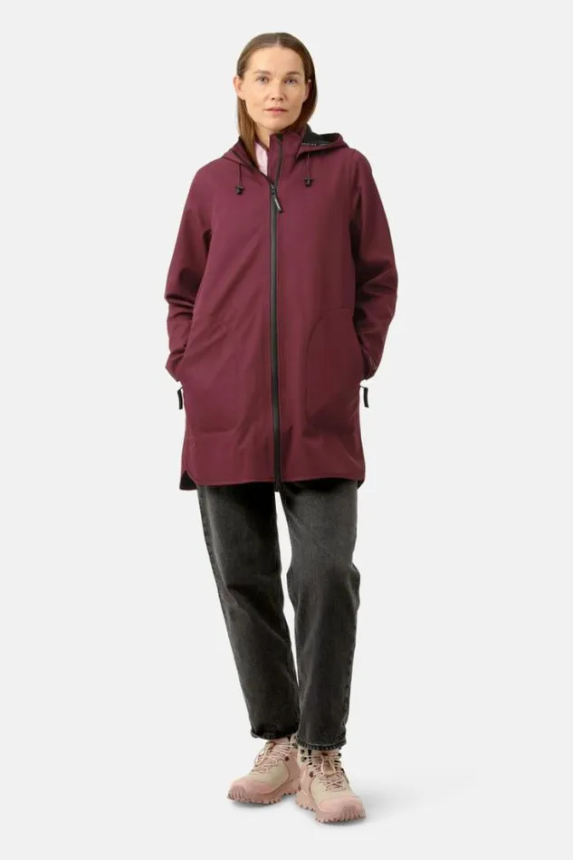 Ilse Jacobsen Raincoats Raincoat Maroon Banner 8211 Women