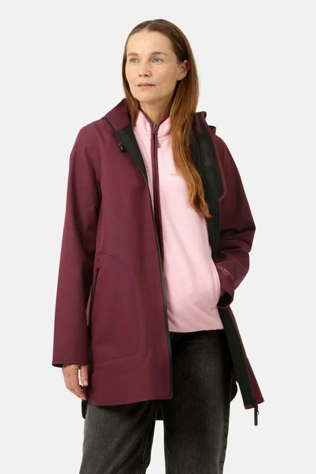 Ilse Jacobsen Raincoats Raincoat Maroon Banner 8211 Women