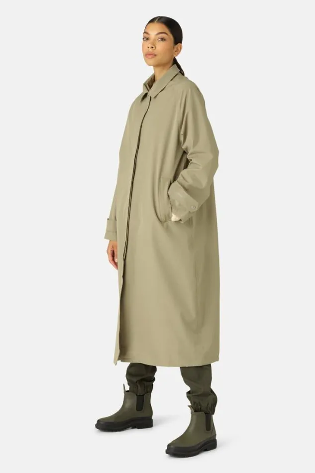 Ilse Jacobsen Raincoats Raincoat Sage 8211 Women