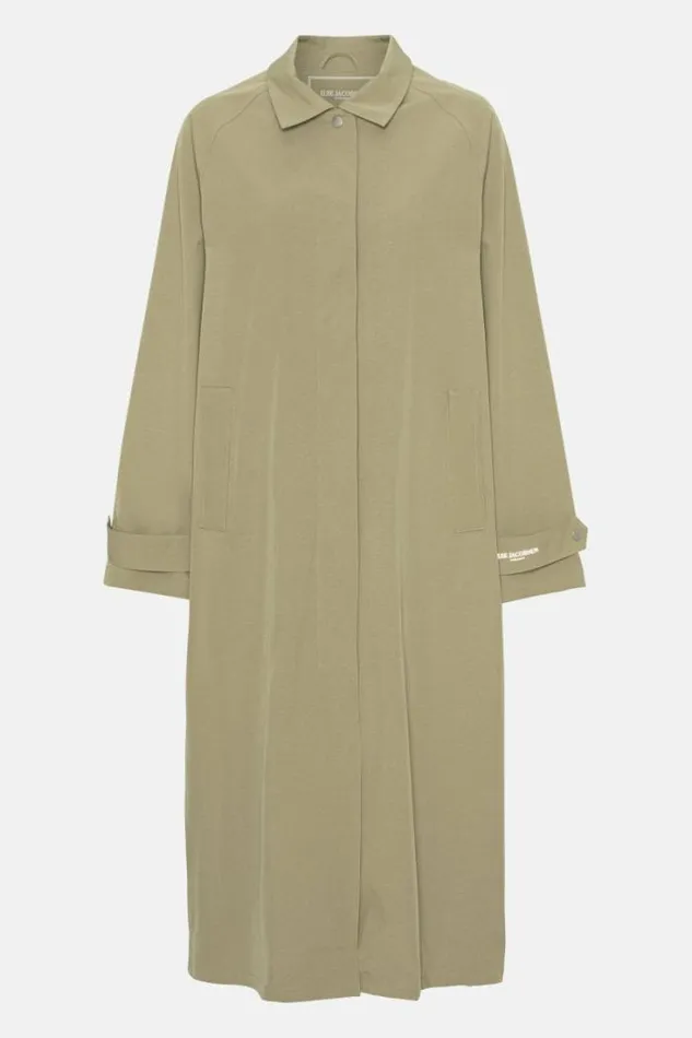 Ilse Jacobsen Raincoats Raincoat Sage 8211 Women