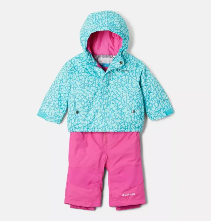 Infant Buga Jacket and Bib Set Geyser Posies Kids Columbia Sportswear Snowsuits and Buntings Infant Buga Jacket and Bib Set Geyser Posies Kids Columbia Sportswear Snowsuits and Buntings