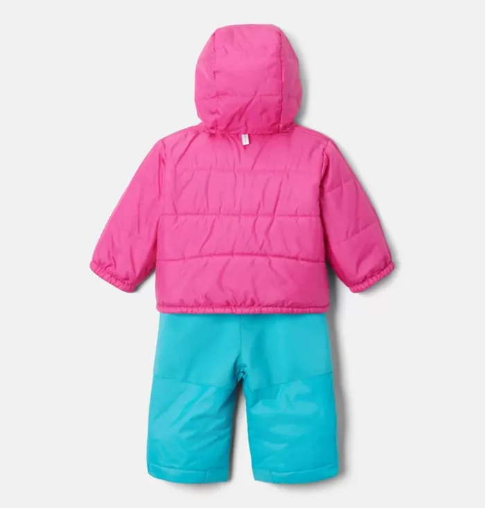 Infant Double Flake Snow Set Geyser Pink Ice Kids Columbia Sportswear Snowsuits and Buntings Infant Double Flake Snow Set Geyser Pink Ice Kids Columbia Sportswear Snowsuits and Buntings