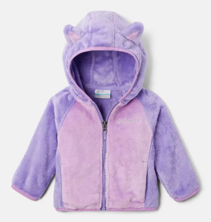 Infant Foxy Baby Sherpa Jacket Paisley Purple Gumdrop Kids Columbia Sportswear Fleece